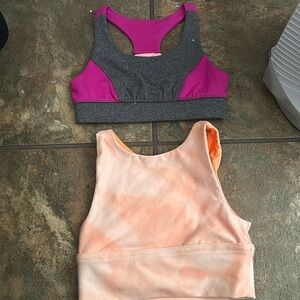 Like new little girl sports bra